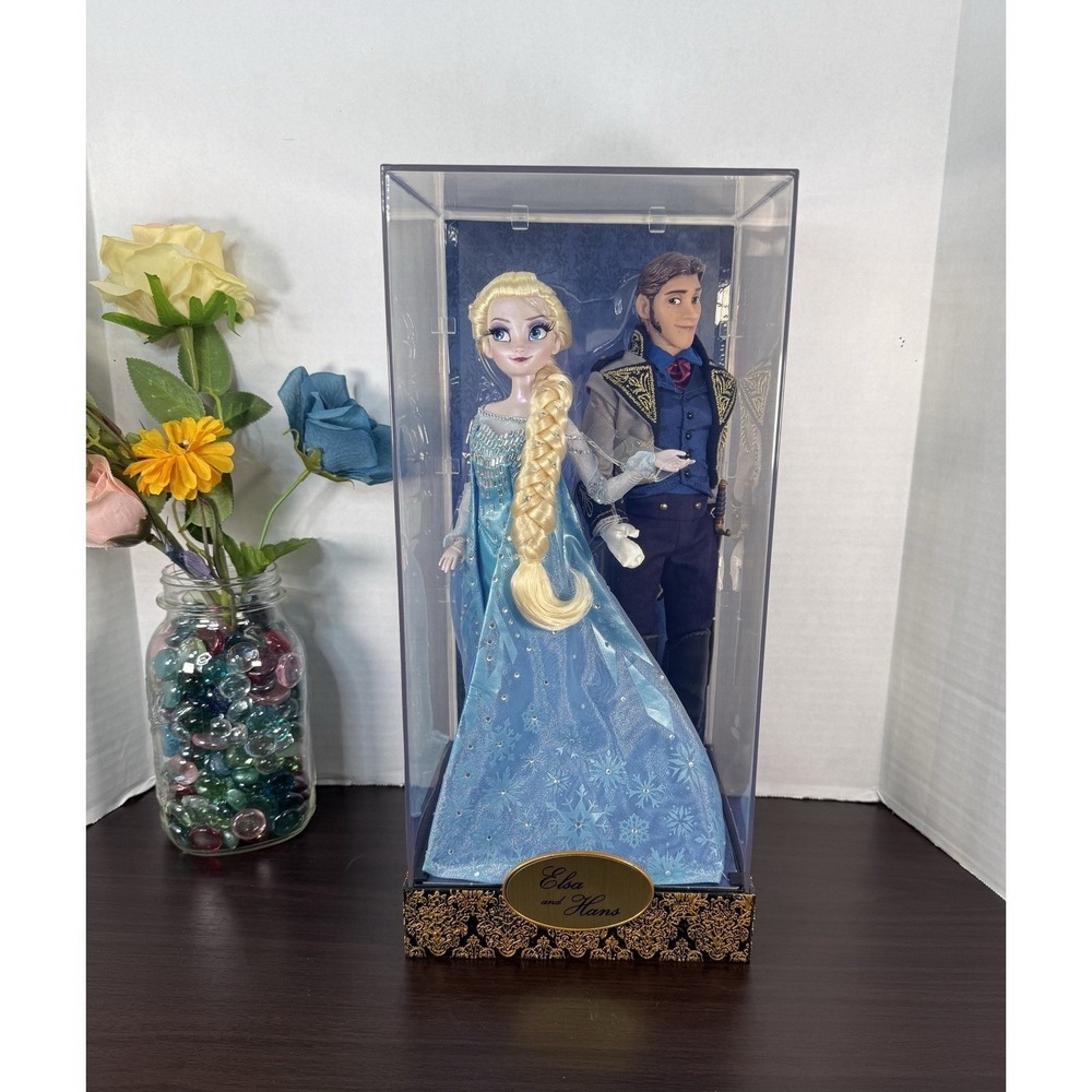 Disney Store Fairytale Designer Collection Elsa And Hans Heroes Villains Set